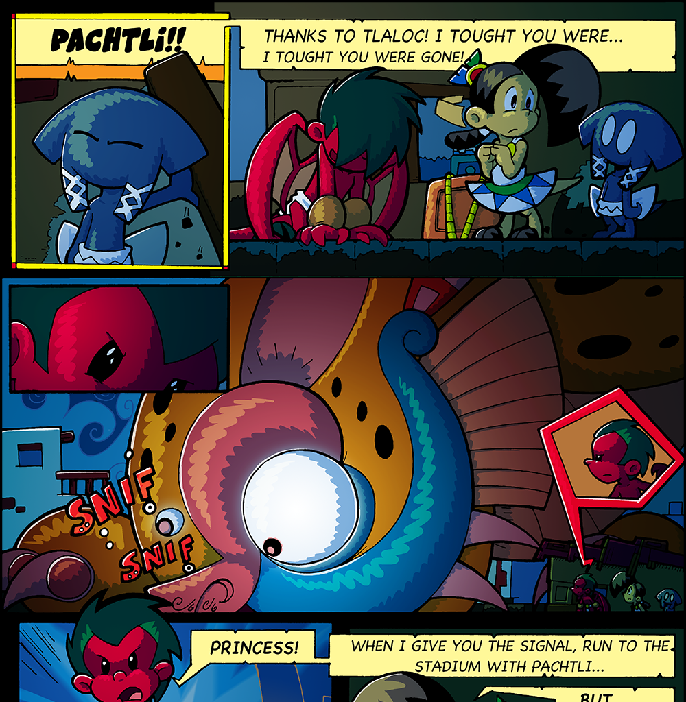 Macoatl - Episode 73, Page 1: The sun and the jaguars 53